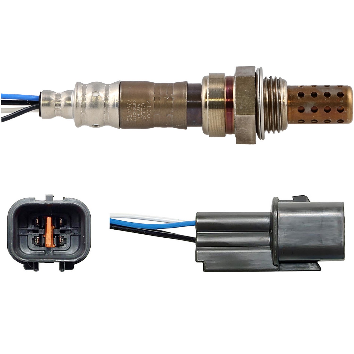 Denso 234-4199 Oxygen Sensor 4 Wire, Direct Fit, Heated, Wire Length: 20.87 - Image 2