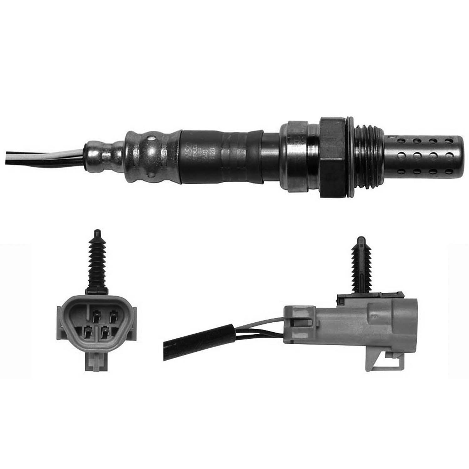 Denso 234-4334 Oxygen Sensor 4 Wire, Direct Fit, Heated, Wire Length: 14.92