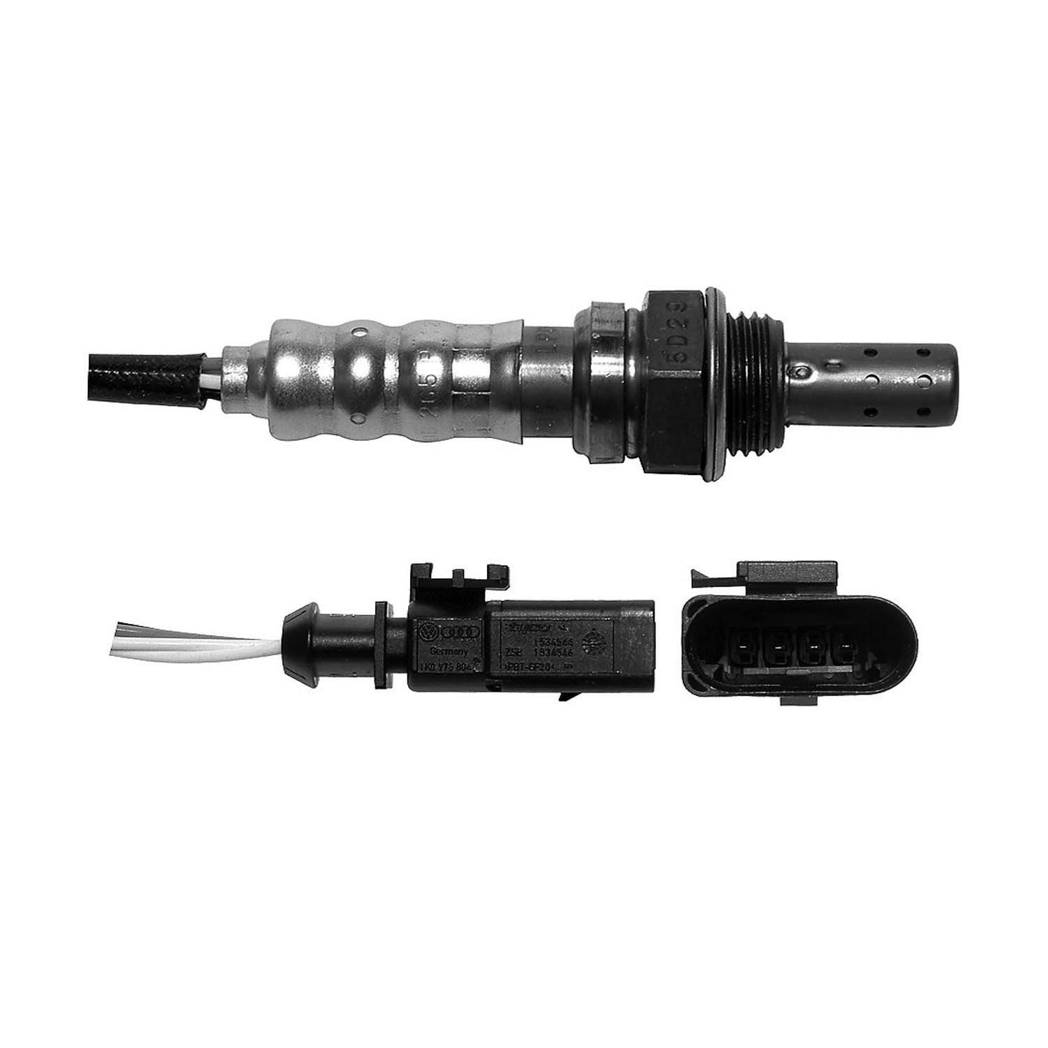 Denso 234-4414 Oxygen Sensor 4 Wire, Direct Fit, Heated, Wire Length: 28.35