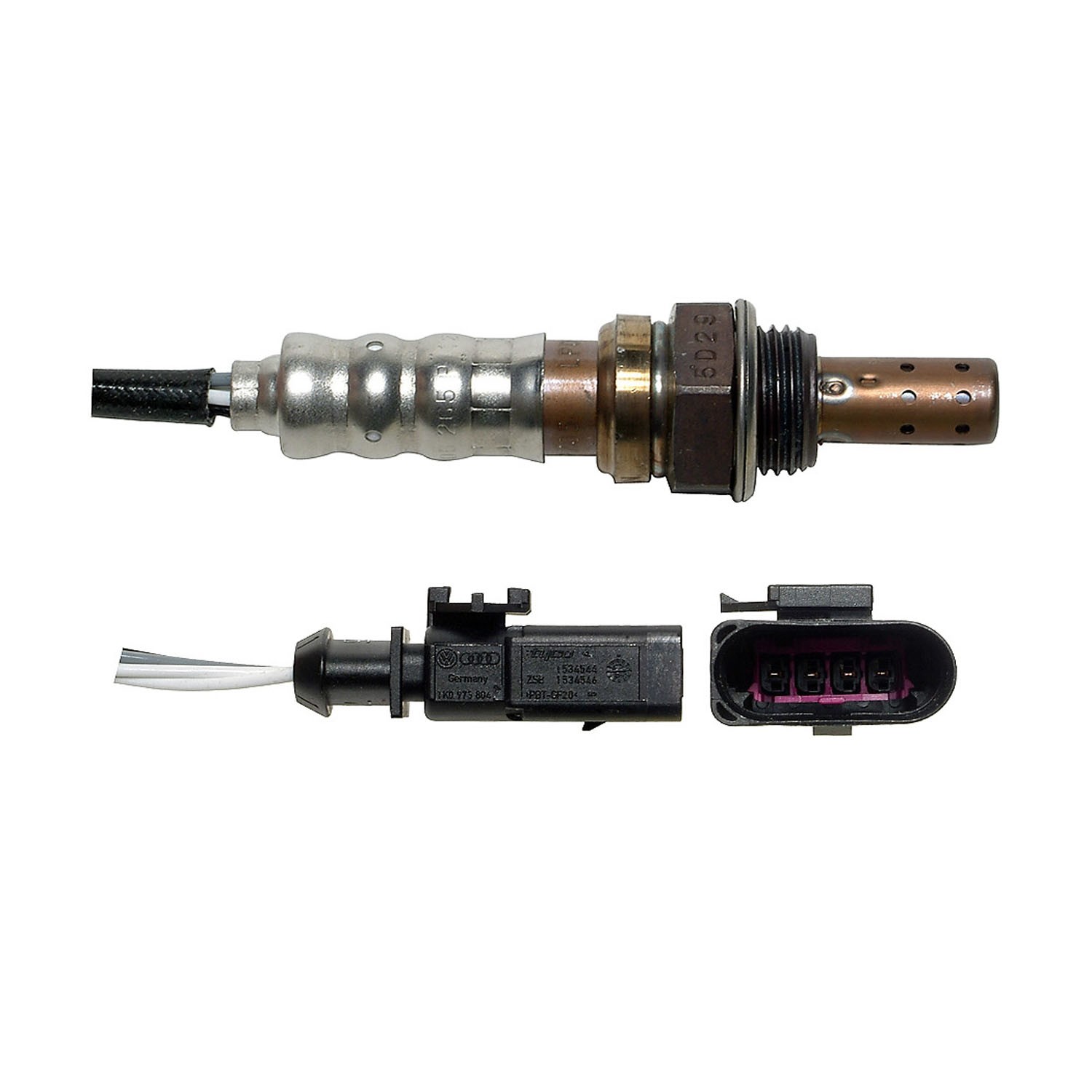 Denso 234-4414 Oxygen Sensor 4 Wire, Direct Fit, Heated, Wire Length: 28.35 - Image 2