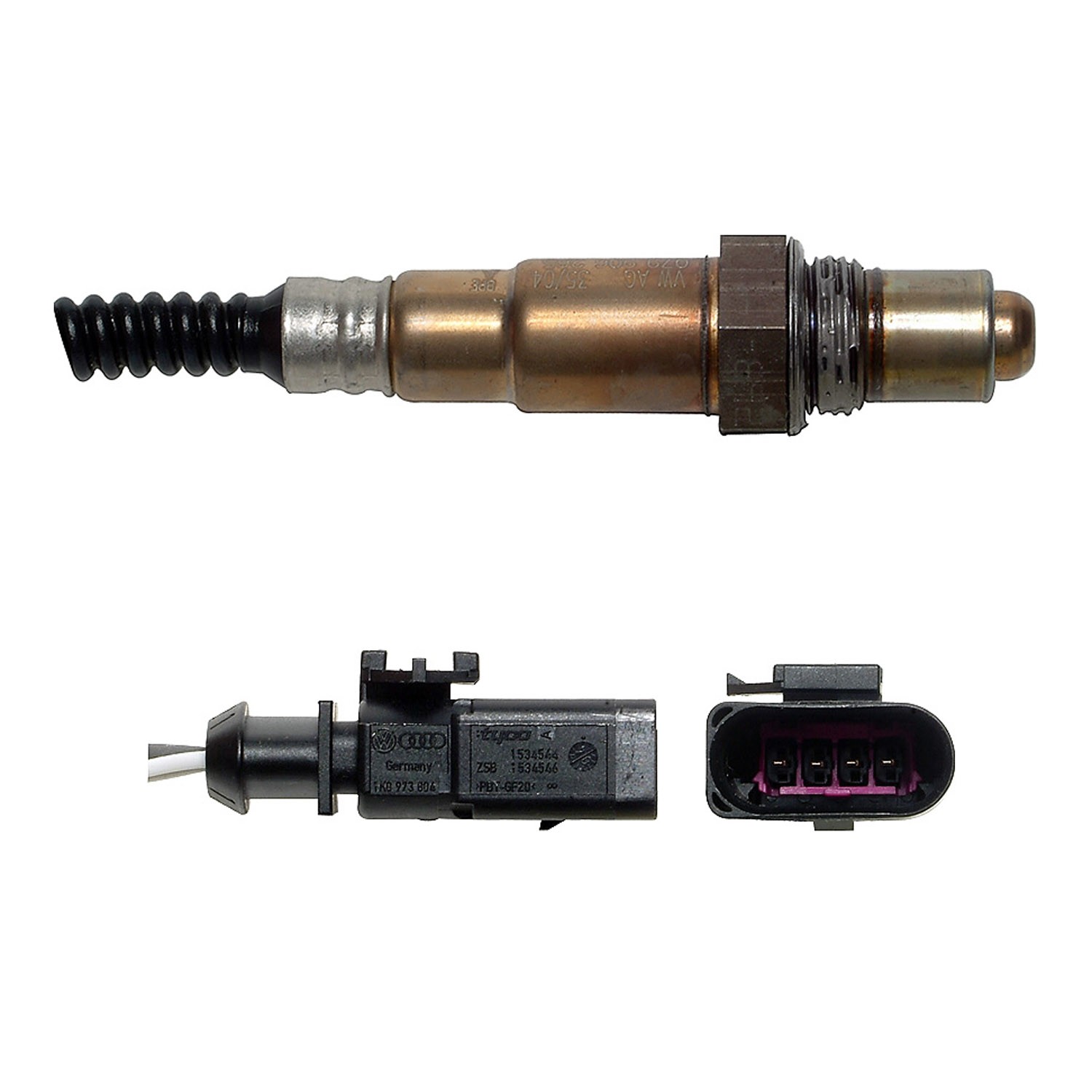 Denso 234-4485 Oxygen Sensor 4 Wire, Direct Fit, Heated, Wire Length: 28.94 - Image 2