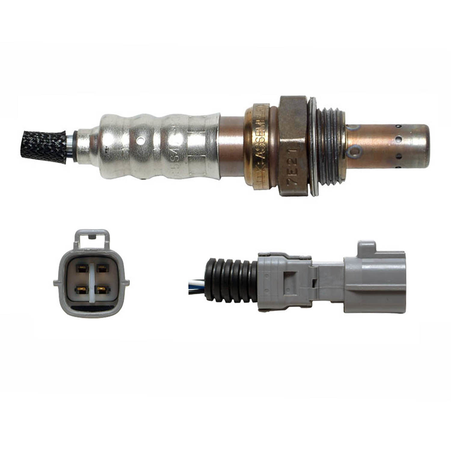 Denso 234-4537 Oxygen Sensor 4 Wire, Direct Fit, Heated, Wire Length: 19.09