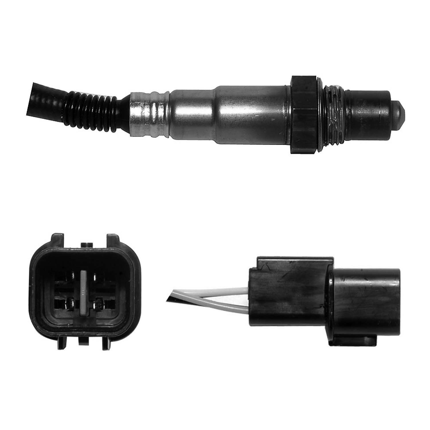 Denso 234-4552 Oxygen Sensor 4 Wire, Direct Fit, Heated, Wire Length: 24.37