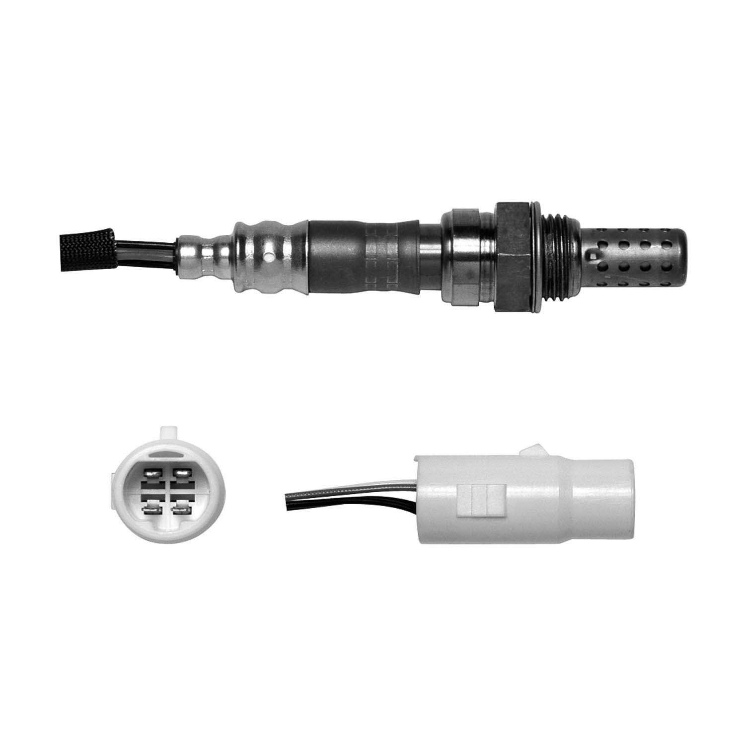 Denso 234-4643 Oxygen Sensor 4 Wire, Direct Fit, Heated, Wire Length: 27.56