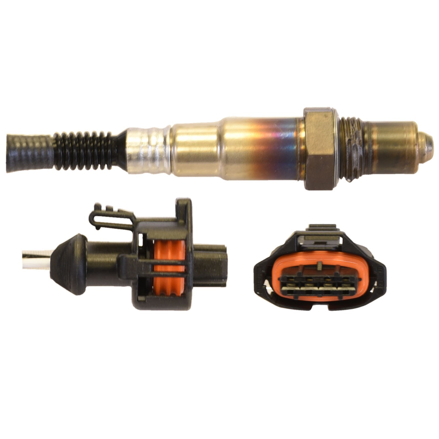 Denso 234-4821 Oxygen Sensor 4 Wire, Direct Fit, Heated, Wire Length: 15.79