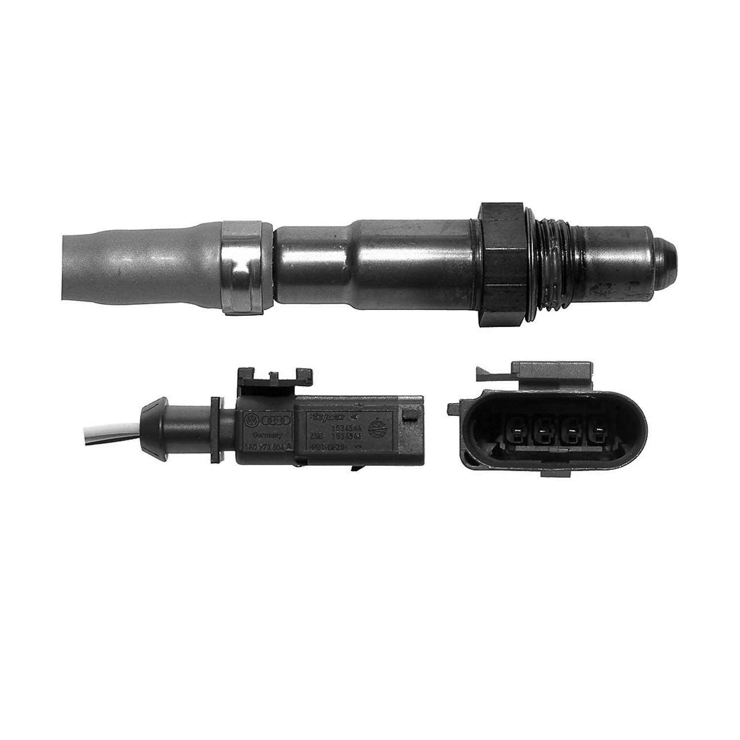 Denso 234-4832 Oxygen Sensor 4 Wire, Direct Fit, Heated, Wire Length: 26.42