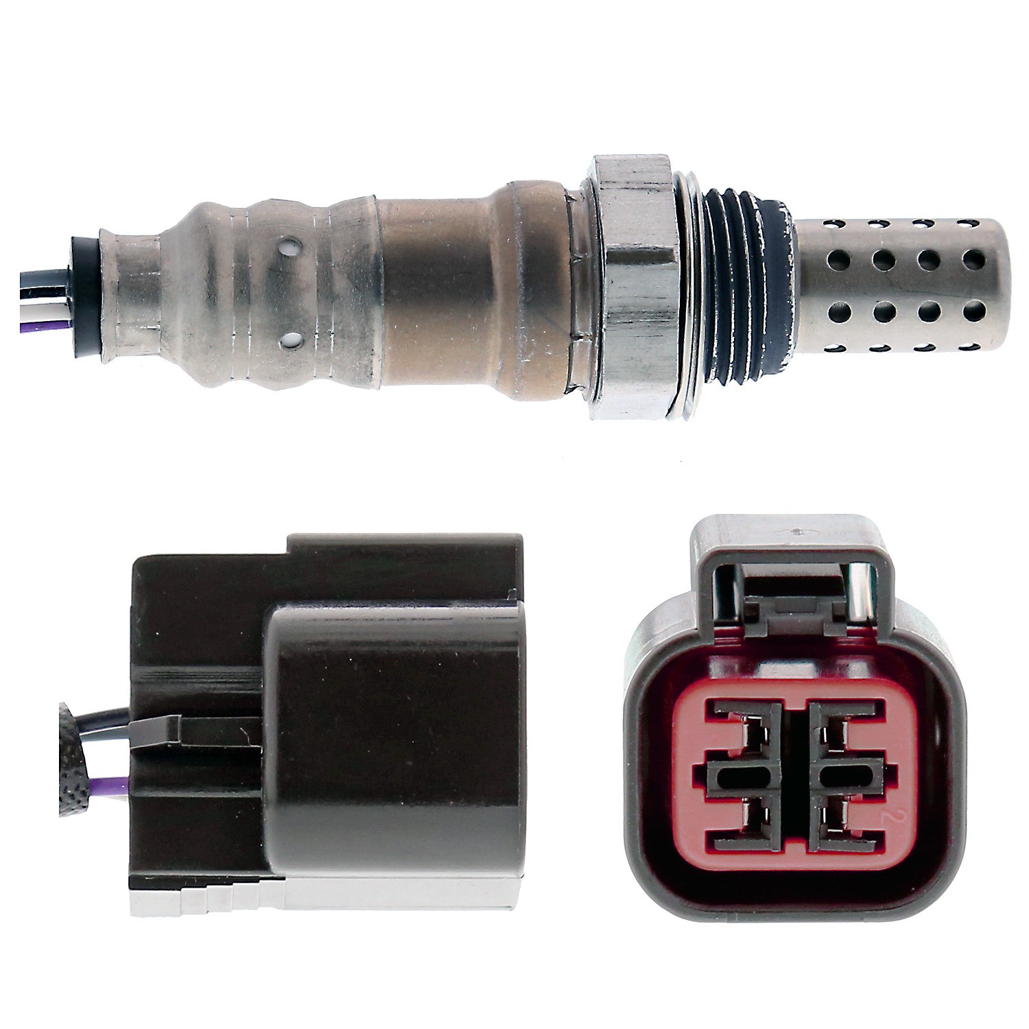 Denso 234-4851 Oxygen Sensor 4 Wire, Direct Fit, Heated, Wire Length: 14.57 - Image 2