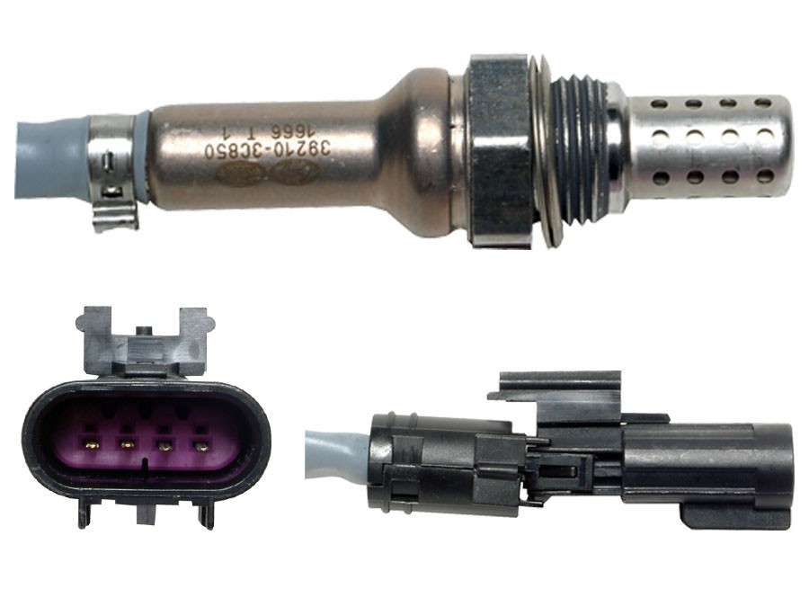 Denso 234-4856 Oxygen Sensor 4 Wire, Direct Fit, Heated, Wire Length: 24.02