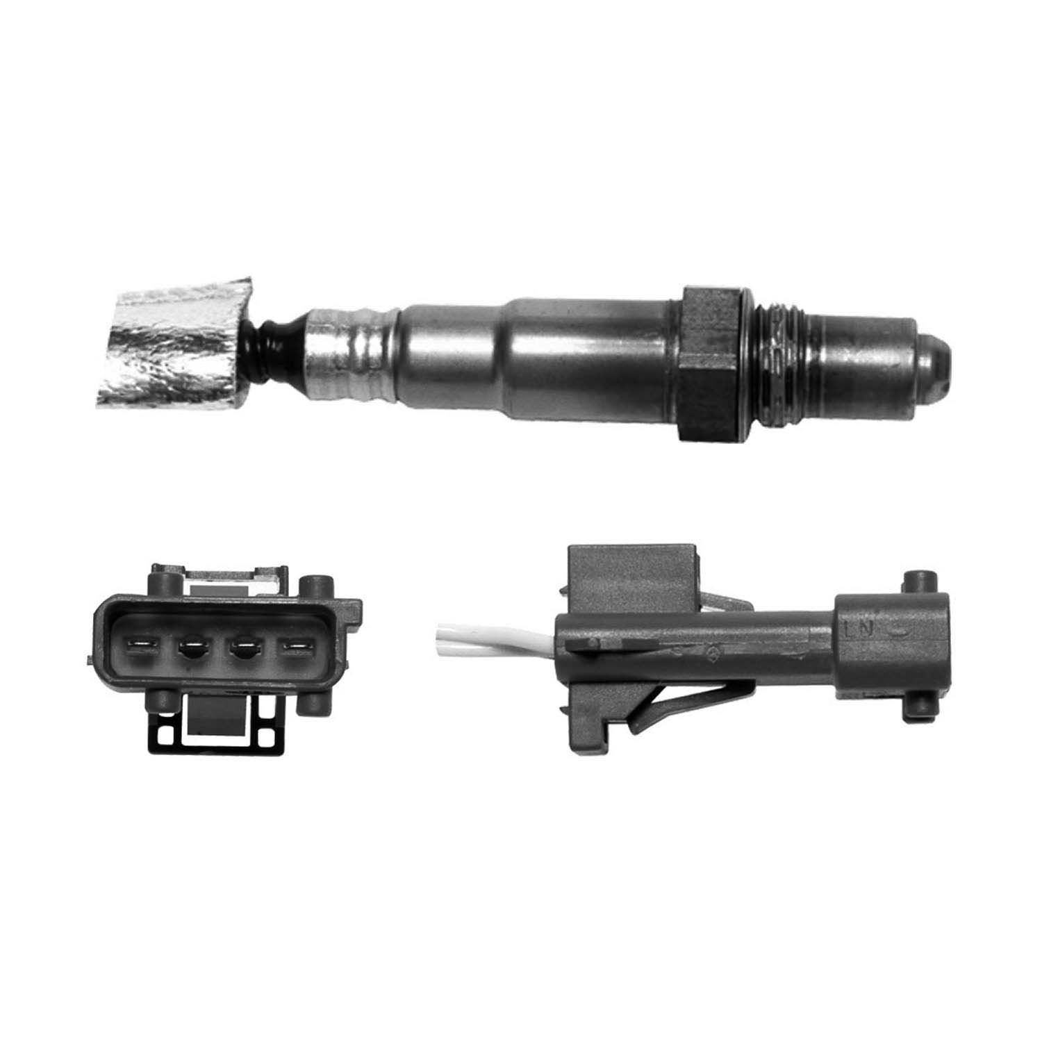Denso 234-4866 Oxygen Sensor 4 Wire, Direct Fit, Heated, Wire Length: 64.96