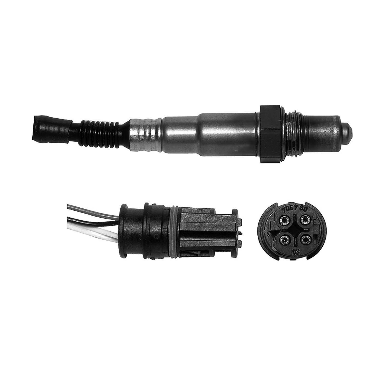 Denso 234-4875 Oxygen Sensor 4 Wire, Direct Fit, Heated, Wire Length: 12.2