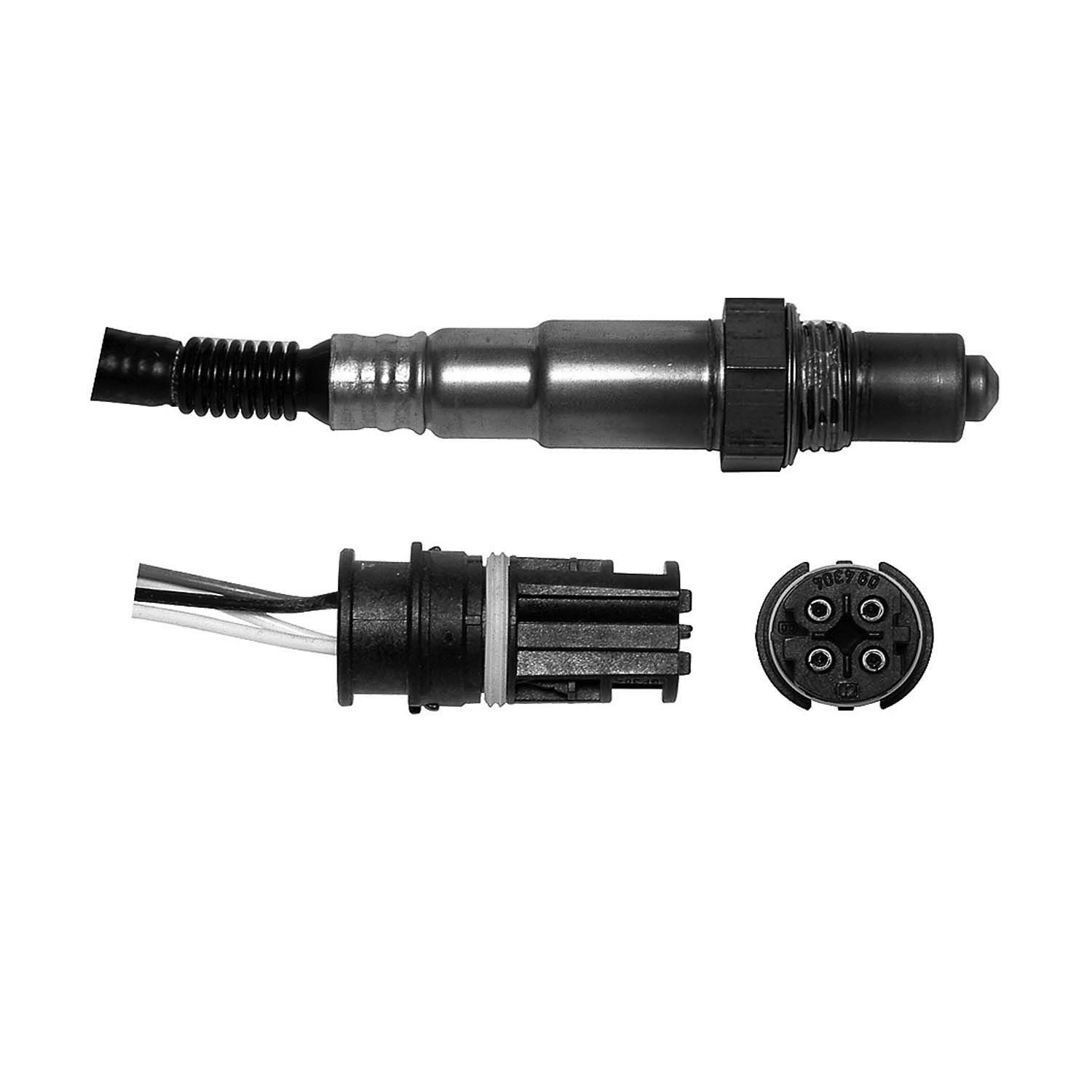 Denso 234-4893 Oxygen Sensor 4 Wire, Direct Fit, Heated, Wire Length: 27.05