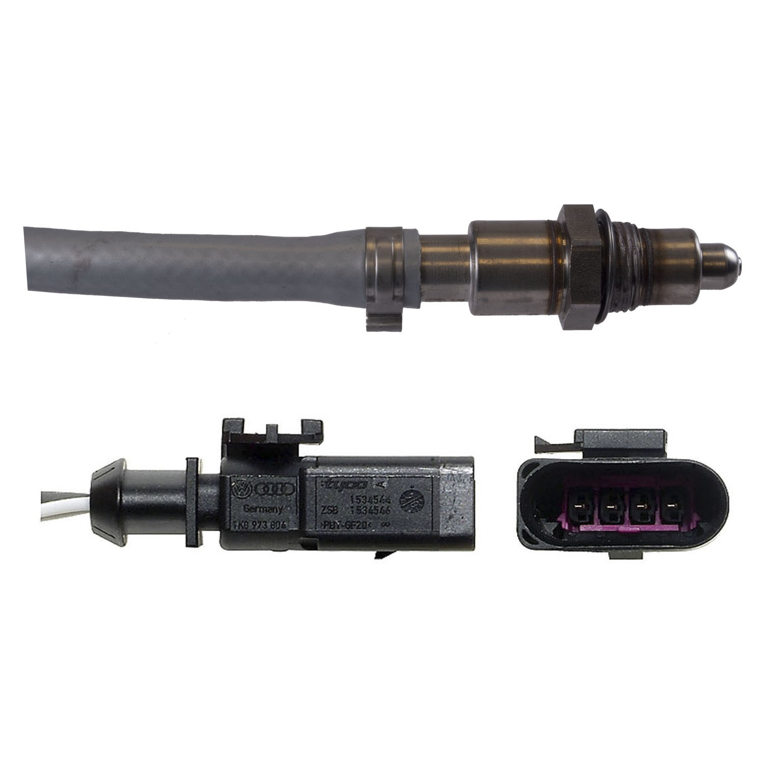 Denso 234-4992 Oxygen Sensor 4 Wire, Direct Fit, Heated, Wire Length: 29.92