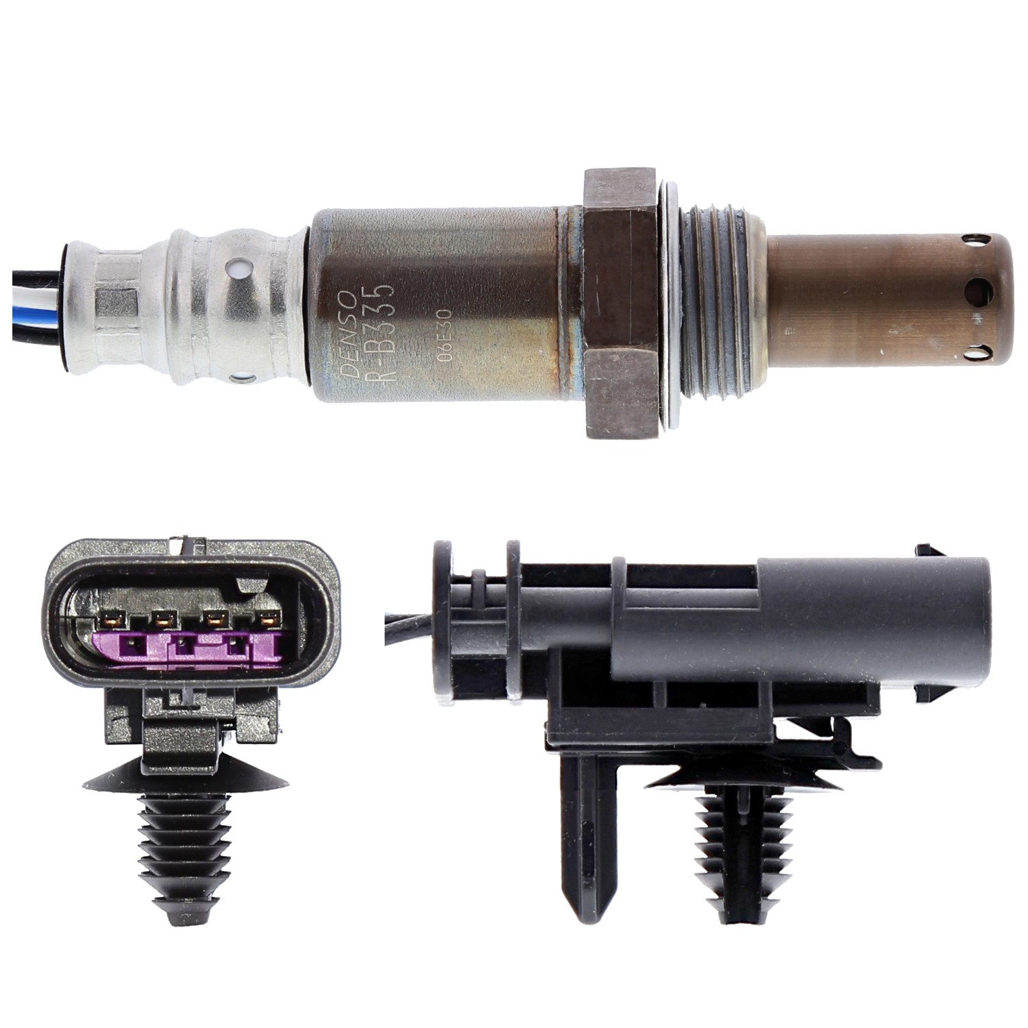 Denso 234-8078 Oxygen Sensor 4 Wire, Direct Fit, Heated, Wire Length: 20.87