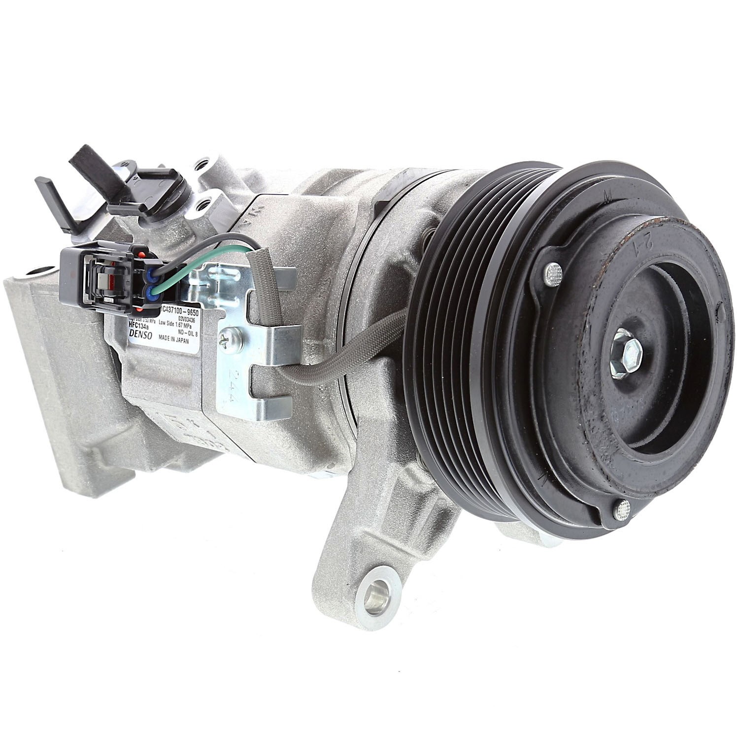 Denso 471-0718 NEW COMPRESSOR W/ CLUTCH - Image 2