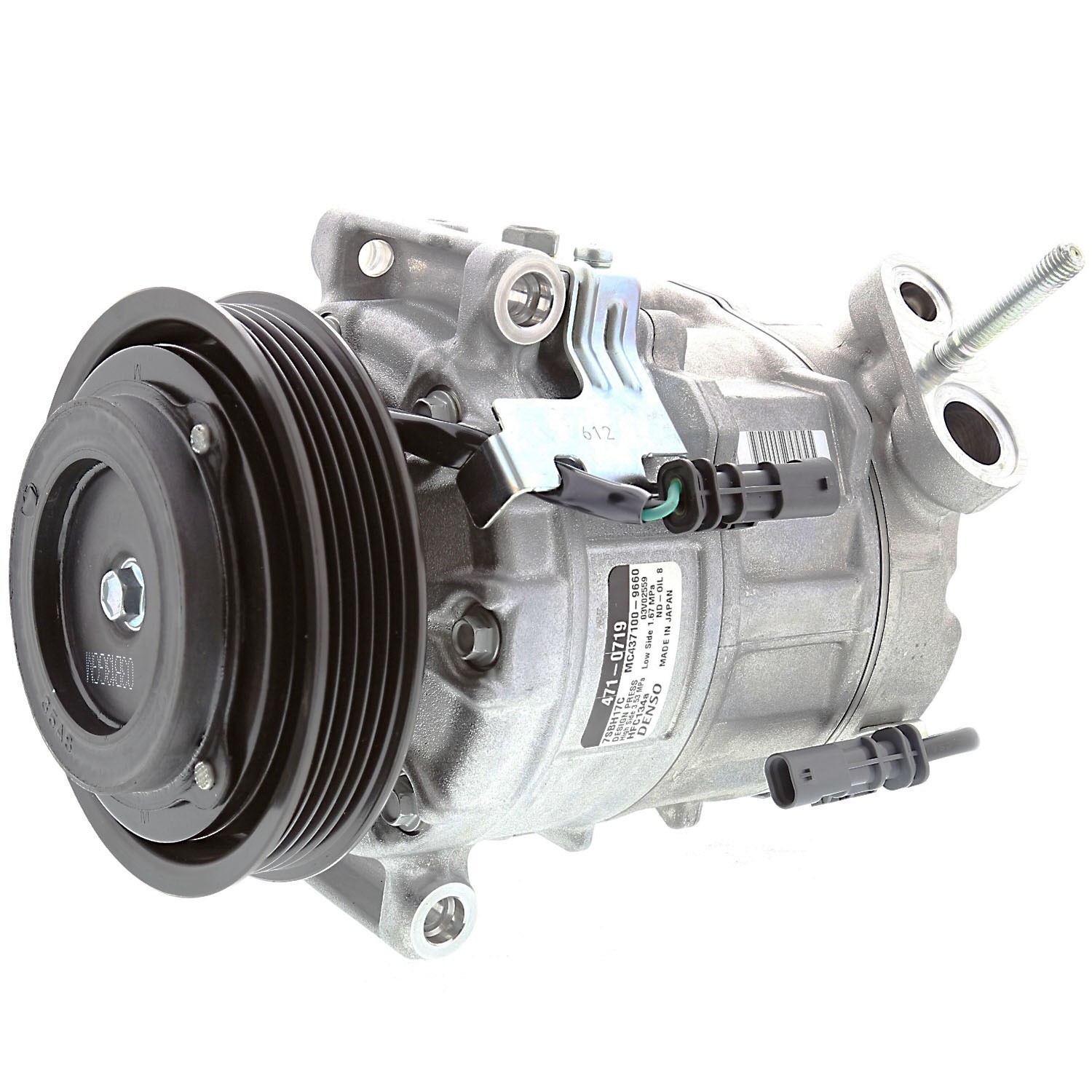 Denso 471-0719 NEW COMPRESSOR W/ CLUTCH - Image 2