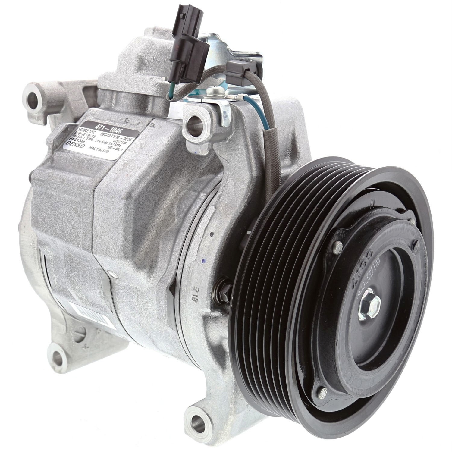 Denso 471-1046 NEW COMPRESSOR W/ CLUTCH - Image 2
