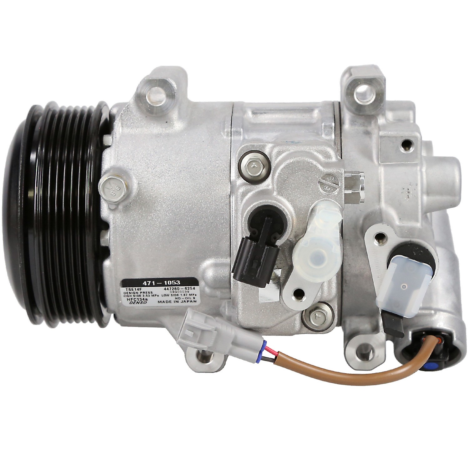 Denso 471-1053 NEW COMPRESSOR W/ CLUTCH - Image 2