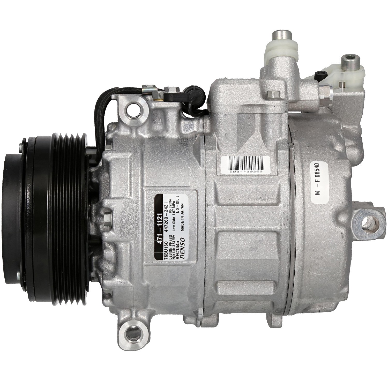 Denso 471-1121 NEW COMPRESSOR W/ CLUTCH - Image 3