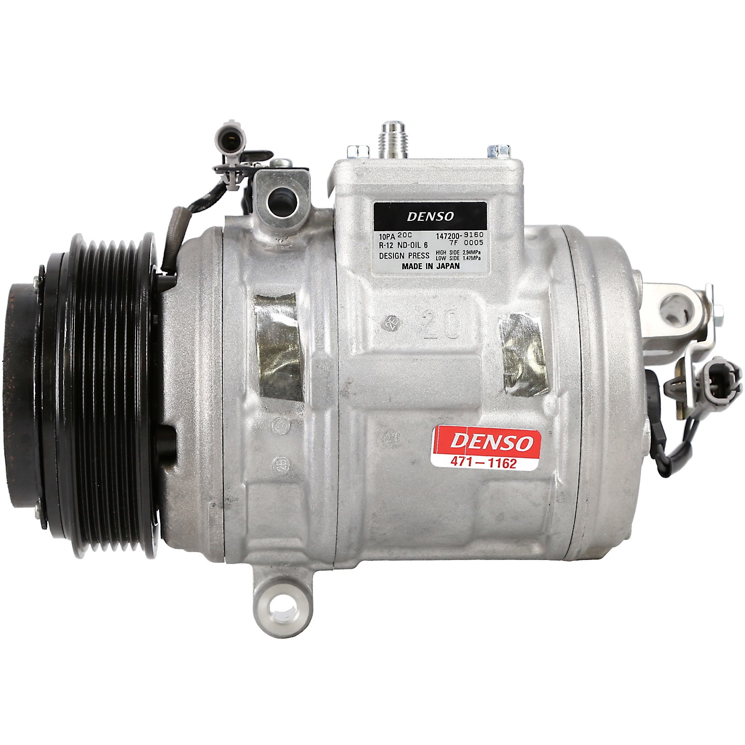 Denso 471-1162 NEW COMPRESSOR W/ CLUTCH