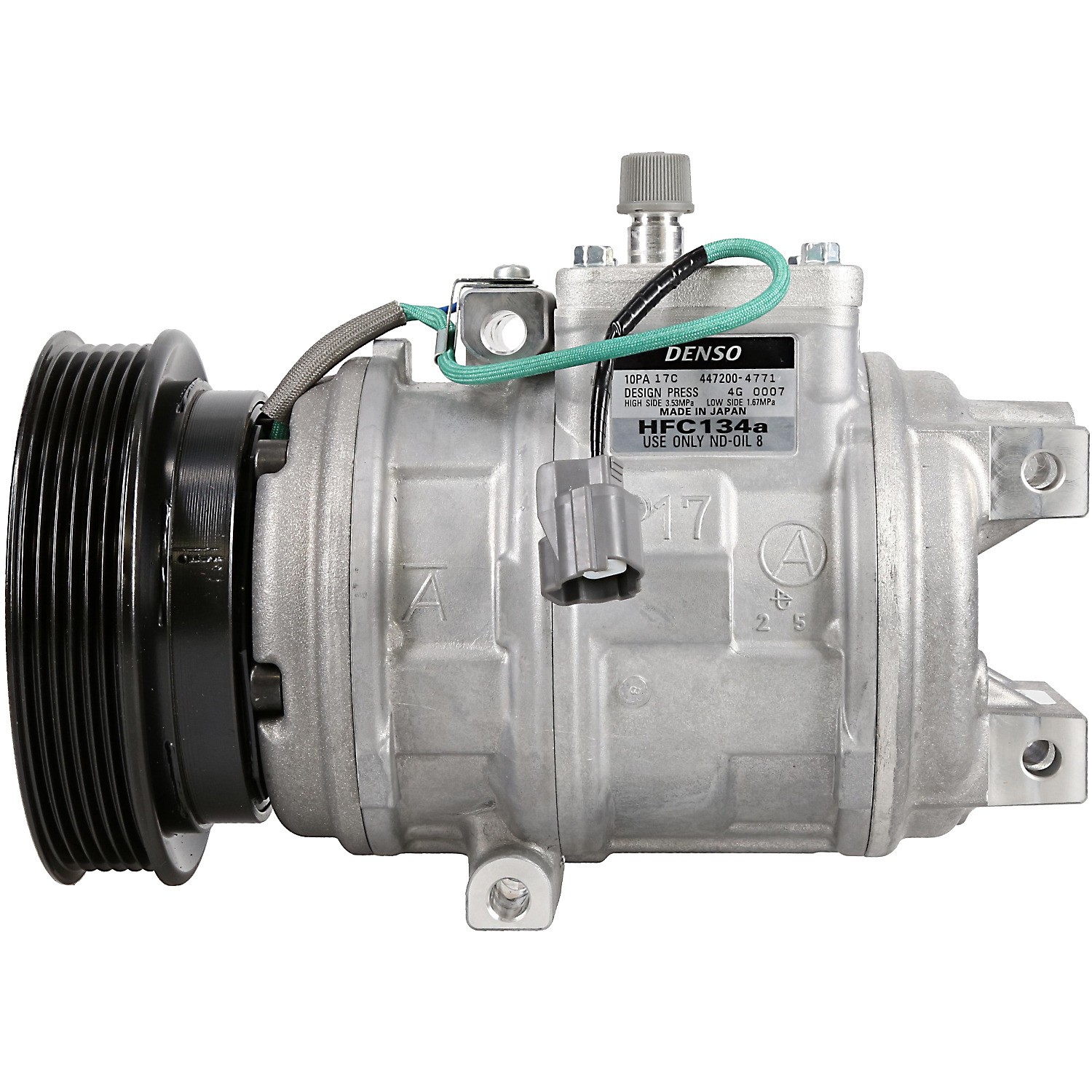 Denso 471-1188 NEW COMPRESSOR W/ CLUTCH - Image 3