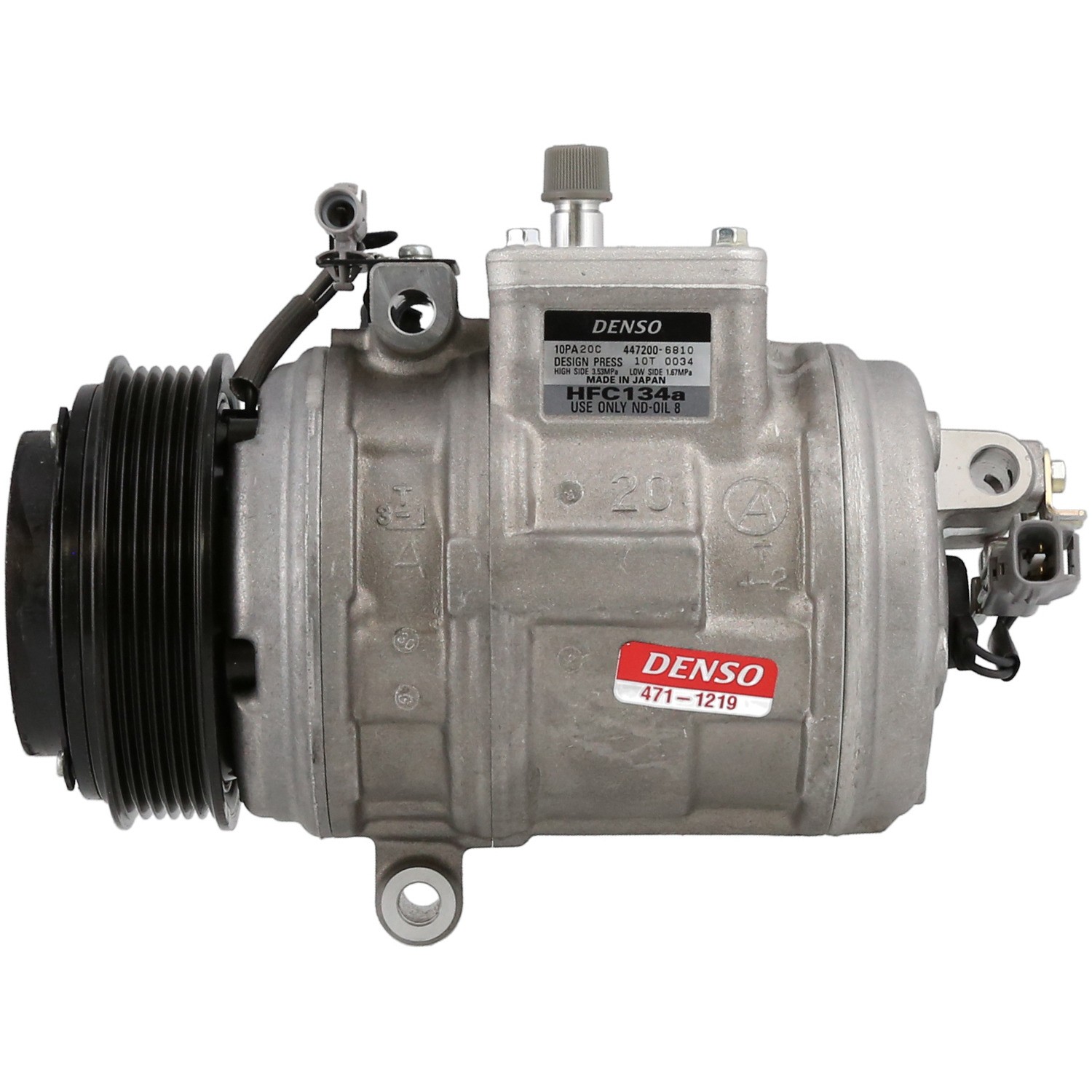 Denso 471-1219 NEW COMPRESSOR W/ CLUTCH - Image 3