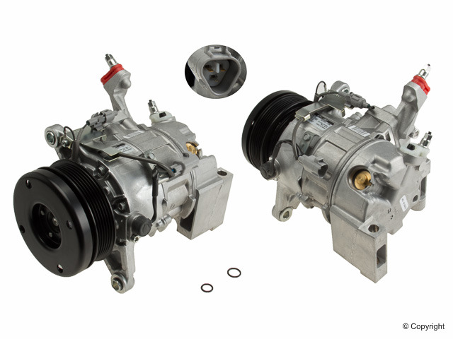 Denso 471-1361 NEW COMPRESSOR W/ CLUTCH - Image 3
