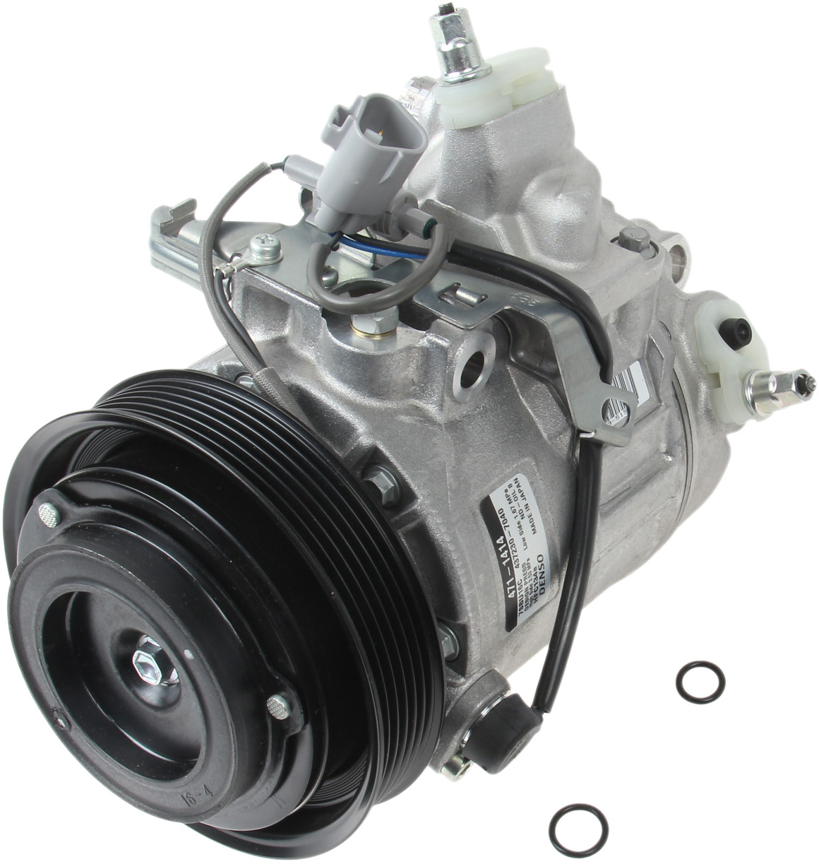 Denso 471-1414 NEW COMPRESSOR W/ CLUTCH - Image 2
