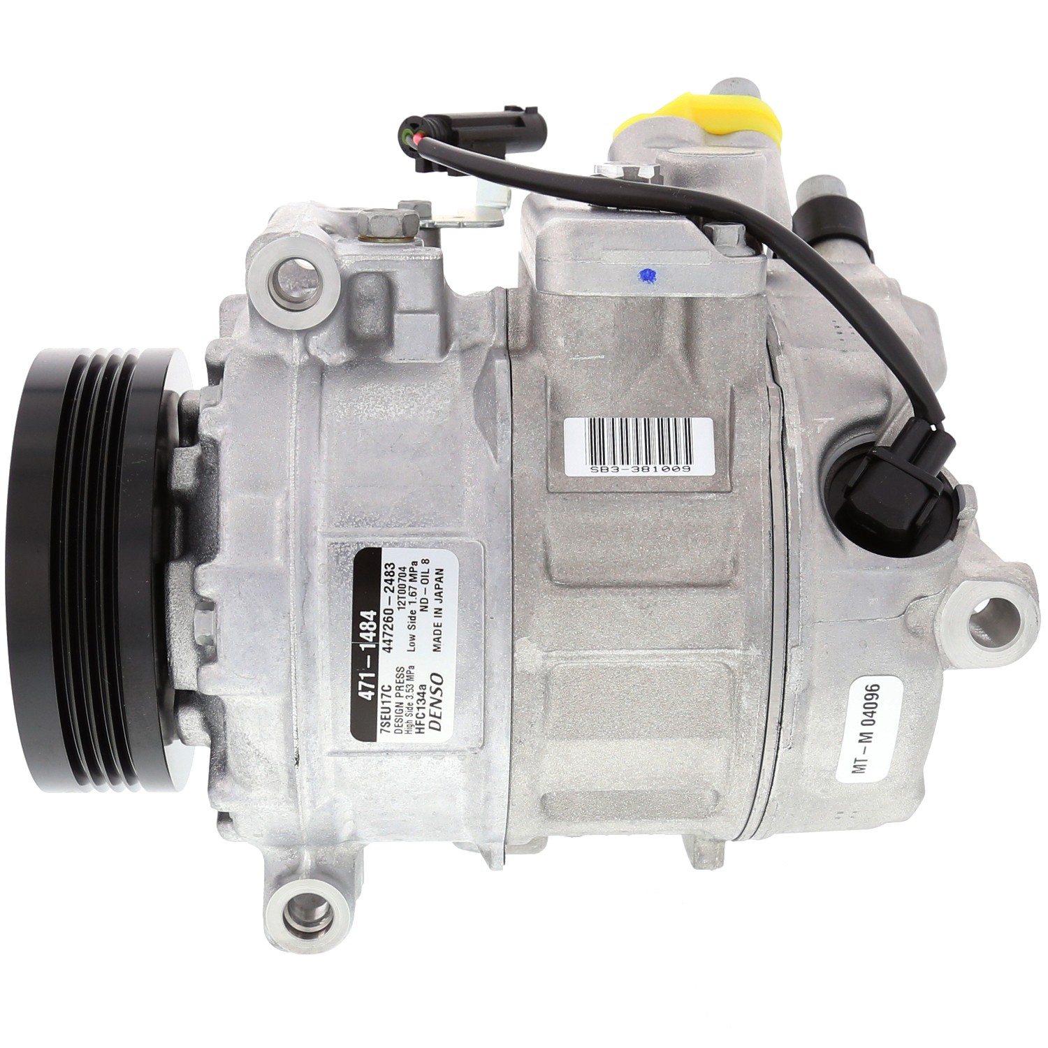 Denso 471-1484 NEW COMPRESSOR W/ CLUTCH