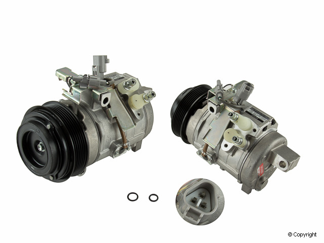 Denso 471-1485 NEW COMPRESSOR W/ CLUTCH - Image 3