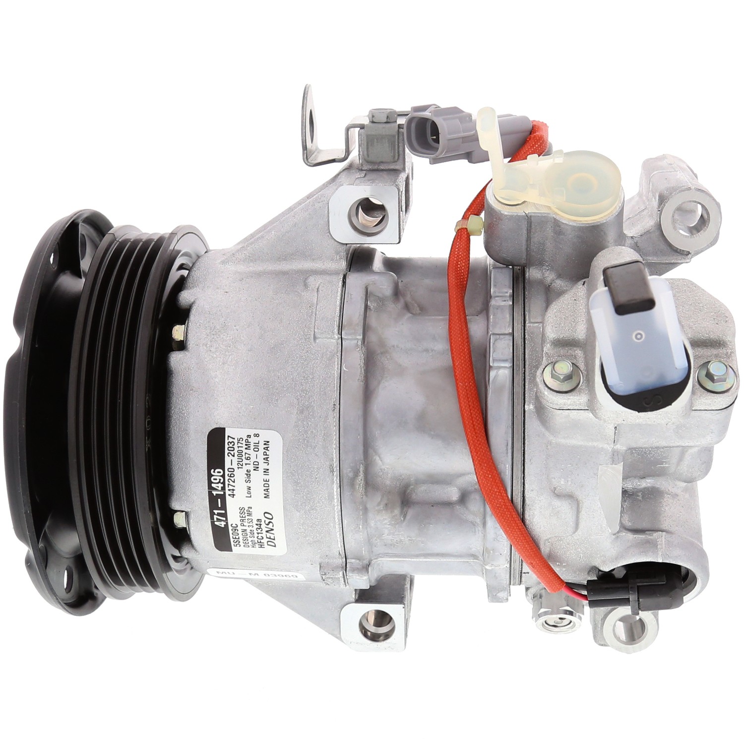 Denso 471-1496 NEW COMPRESSOR W/ CLUTCH - Image 2