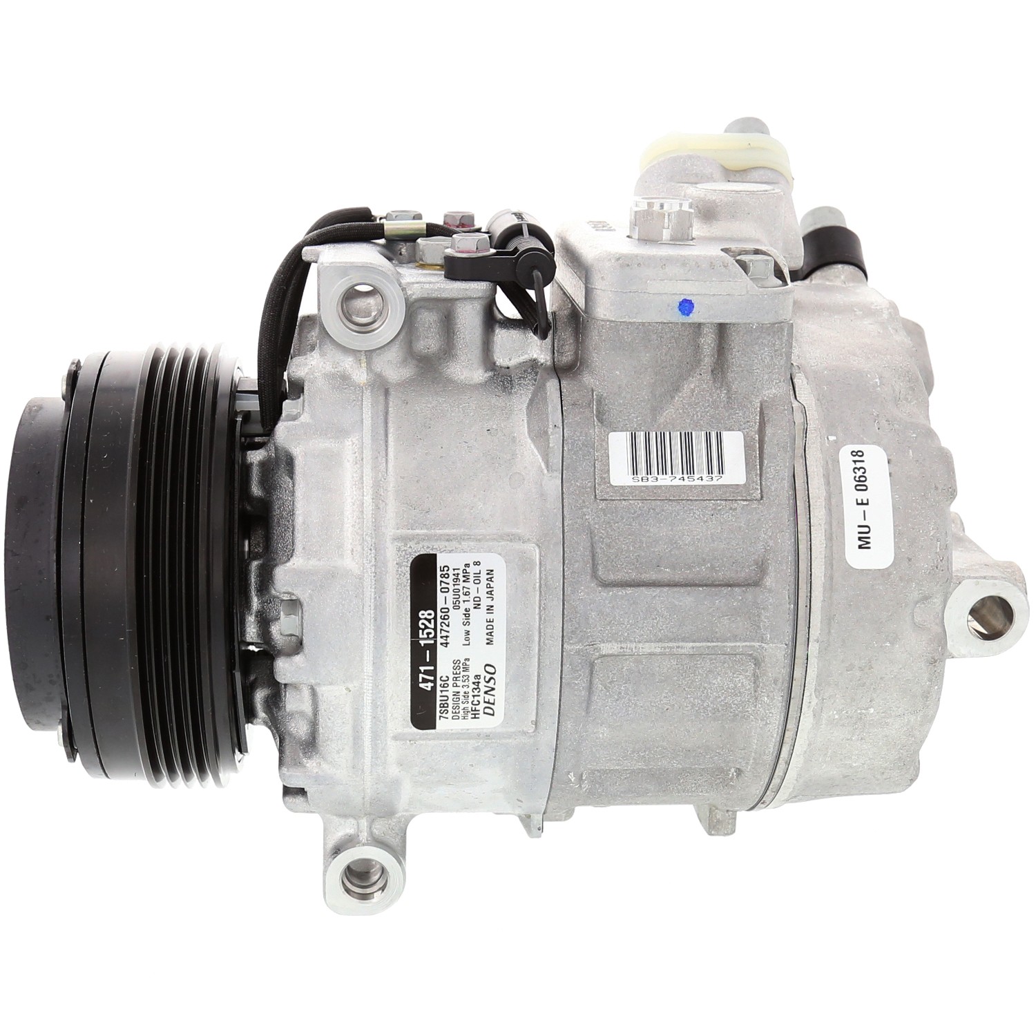 Denso 471-1528 NEW COMPRESSOR W/ CLUTCH