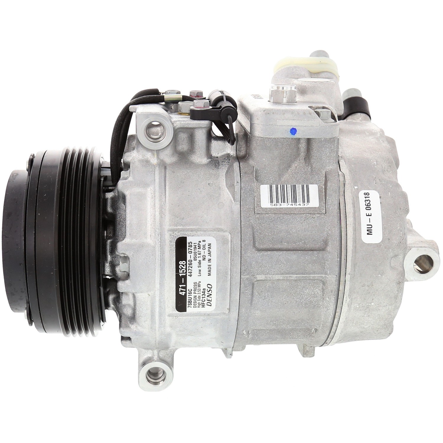 Denso 471-1528 NEW COMPRESSOR W/ CLUTCH - Image 3