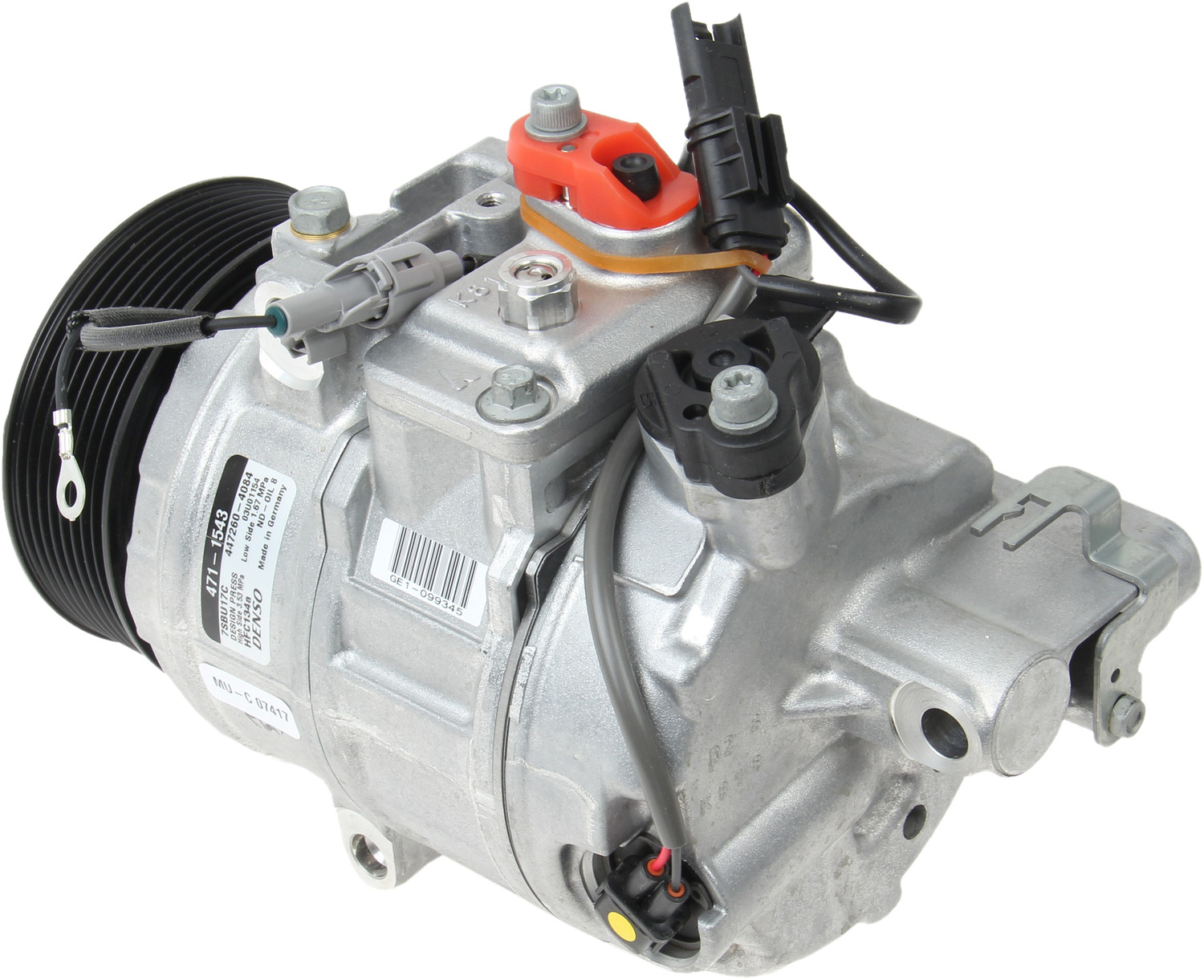 Denso 471-1543 NEW COMPRESSOR W/ CLUTCH