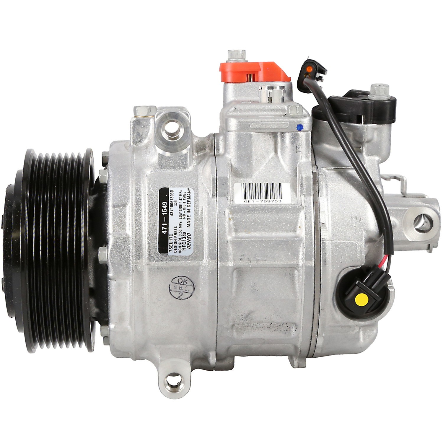 Denso 471-1549 NEW COMPRESSOR W/ CLUTCH - Image 2