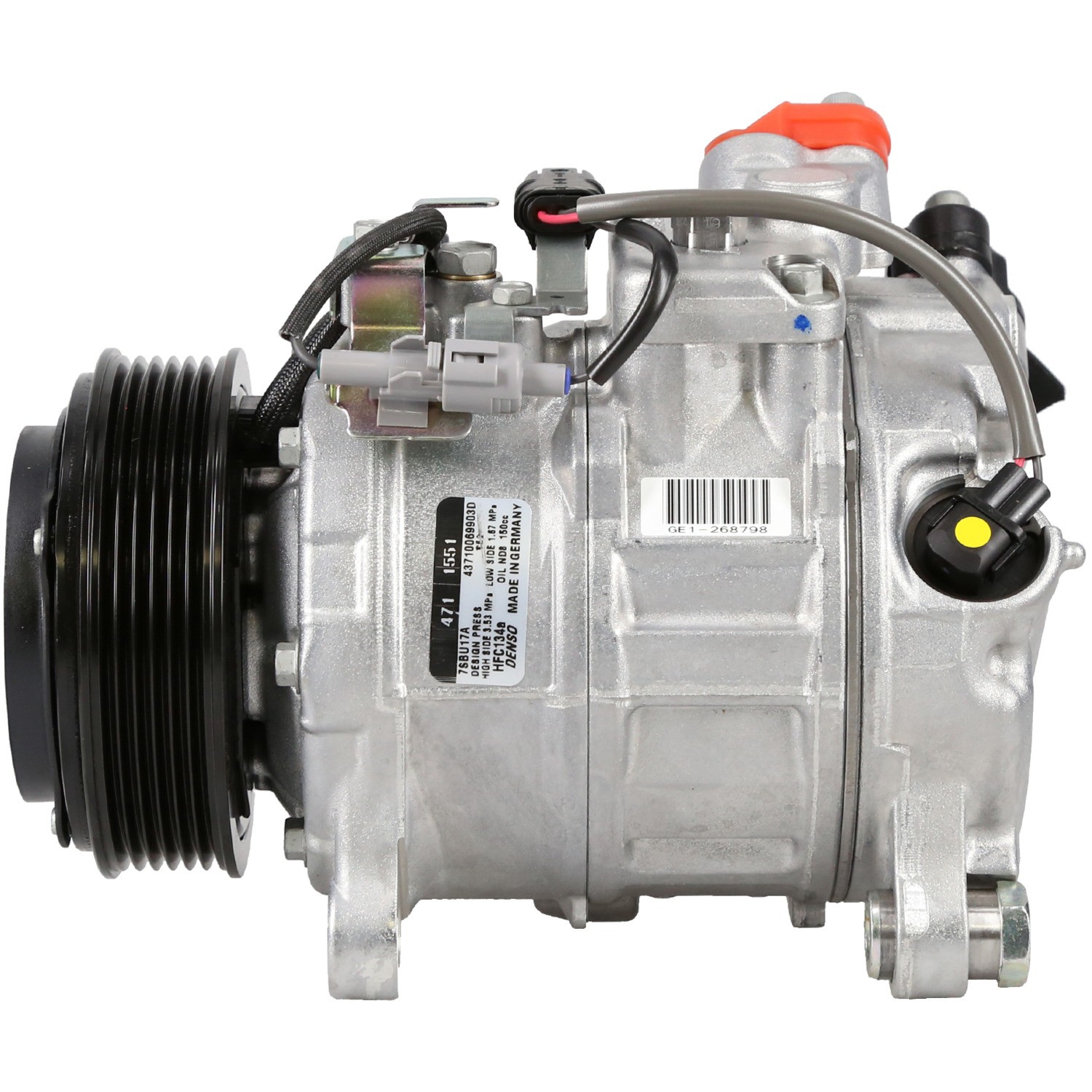 Denso 471-1551 NEW COMPRESSOR W/ CLUTCH - Image 2
