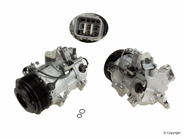 Denso 471-1568 NEW COMPRESSOR W/ CLUTCH - Image 3