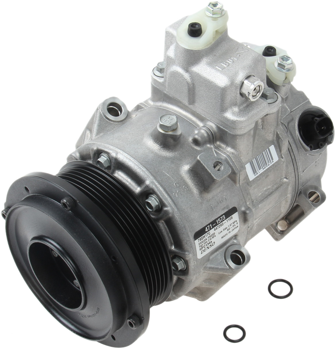 Denso 471-1573 NEW COMPRESSOR W/ CLUTCH - Image 2