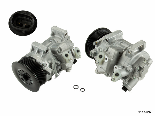 Denso 471-1607 NEW COMPRESSOR W/ CLUTCH - Image 3