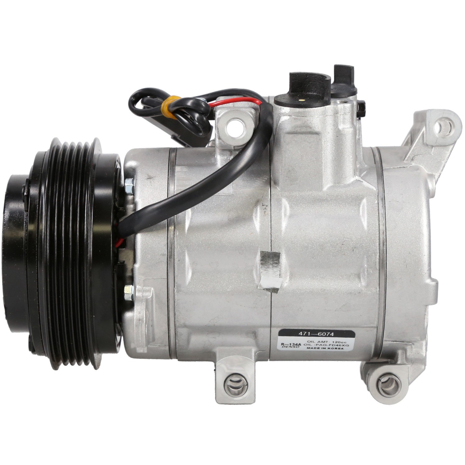 Denso 471-6074 NEW COMPRESSOR W/ CLUTCH - Image 2