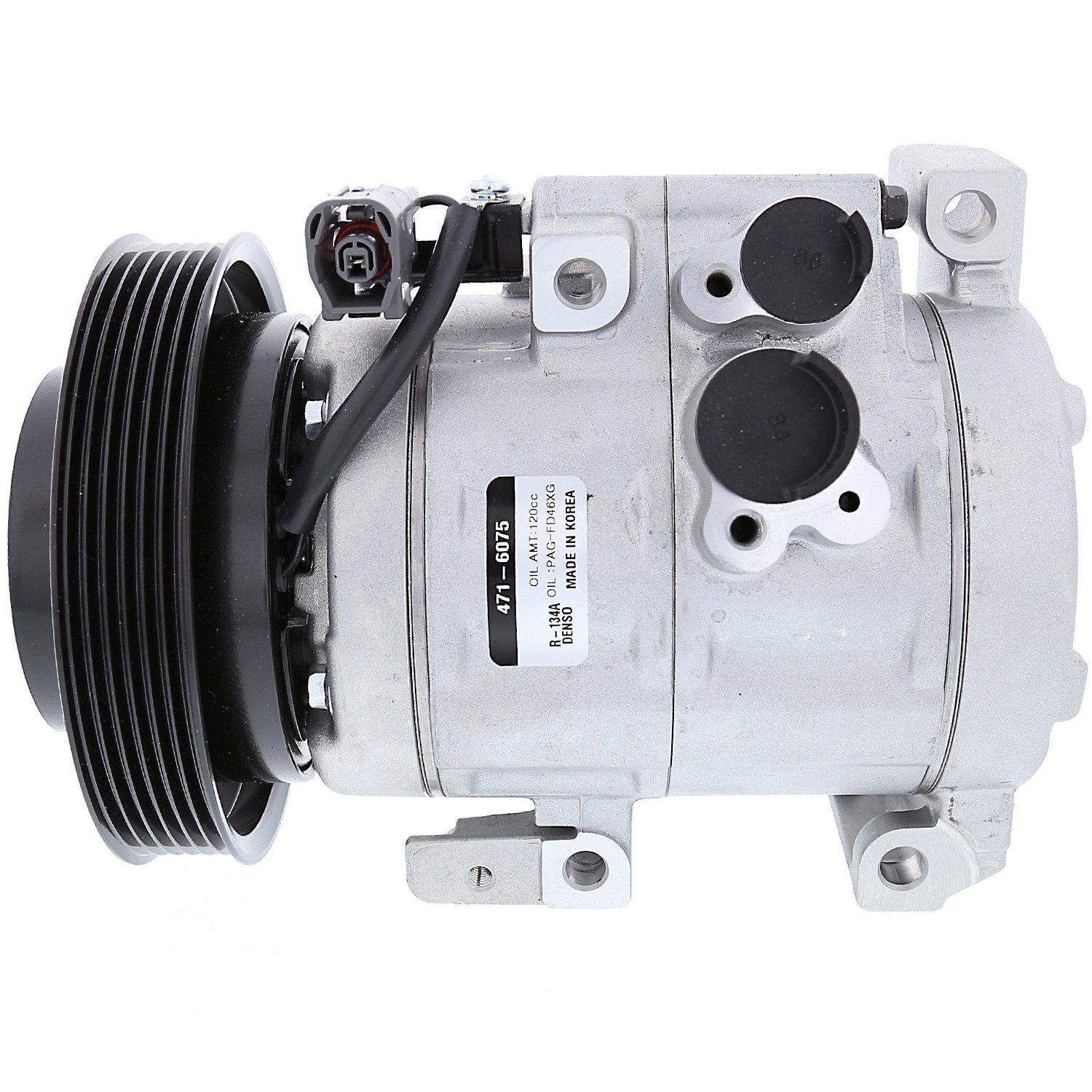 Denso 471-6075 NEW COMPRESSOR W/ CLUTCH - Image 2