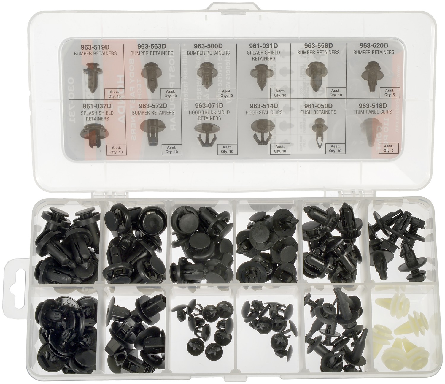 Dorman 030-731 Honda Body Fastener Tech Tray - Image 7