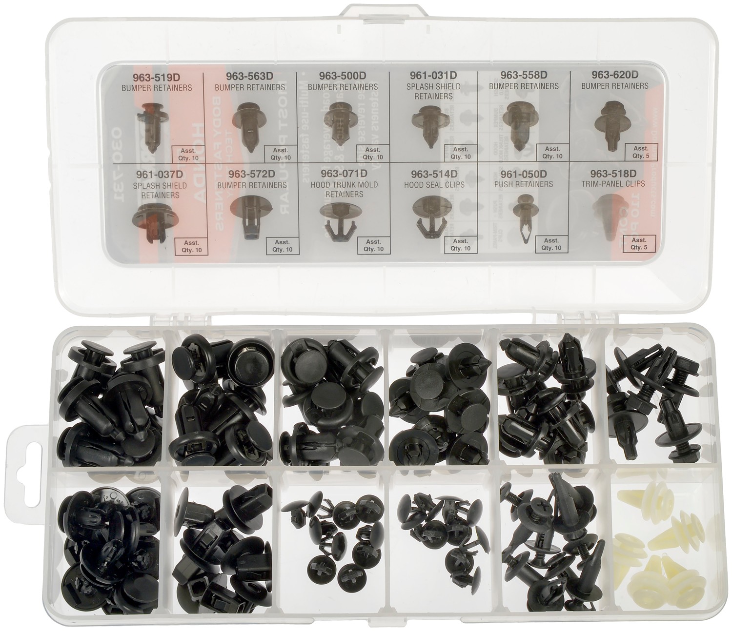Dorman 030-731 Honda Body Fastener Tech Tray - Image 8