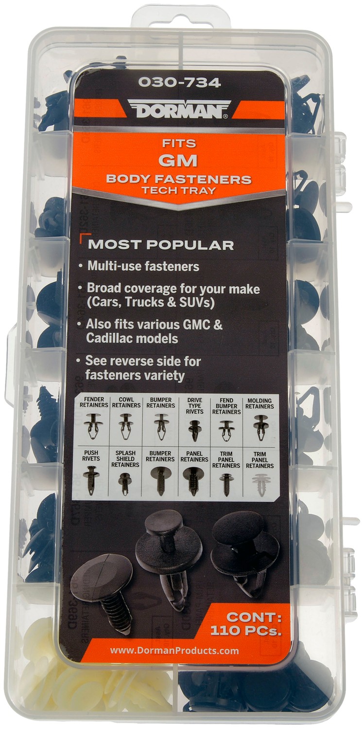 Dorman DOR-030-734 General Motors Body Fastener Tech Tray - Image 3