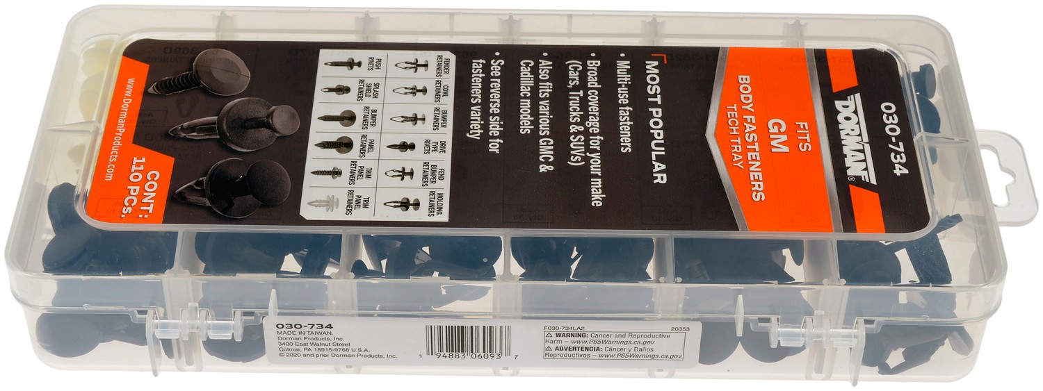 Dorman DOR-030-734 General Motors Body Fastener Tech Tray - Image 4