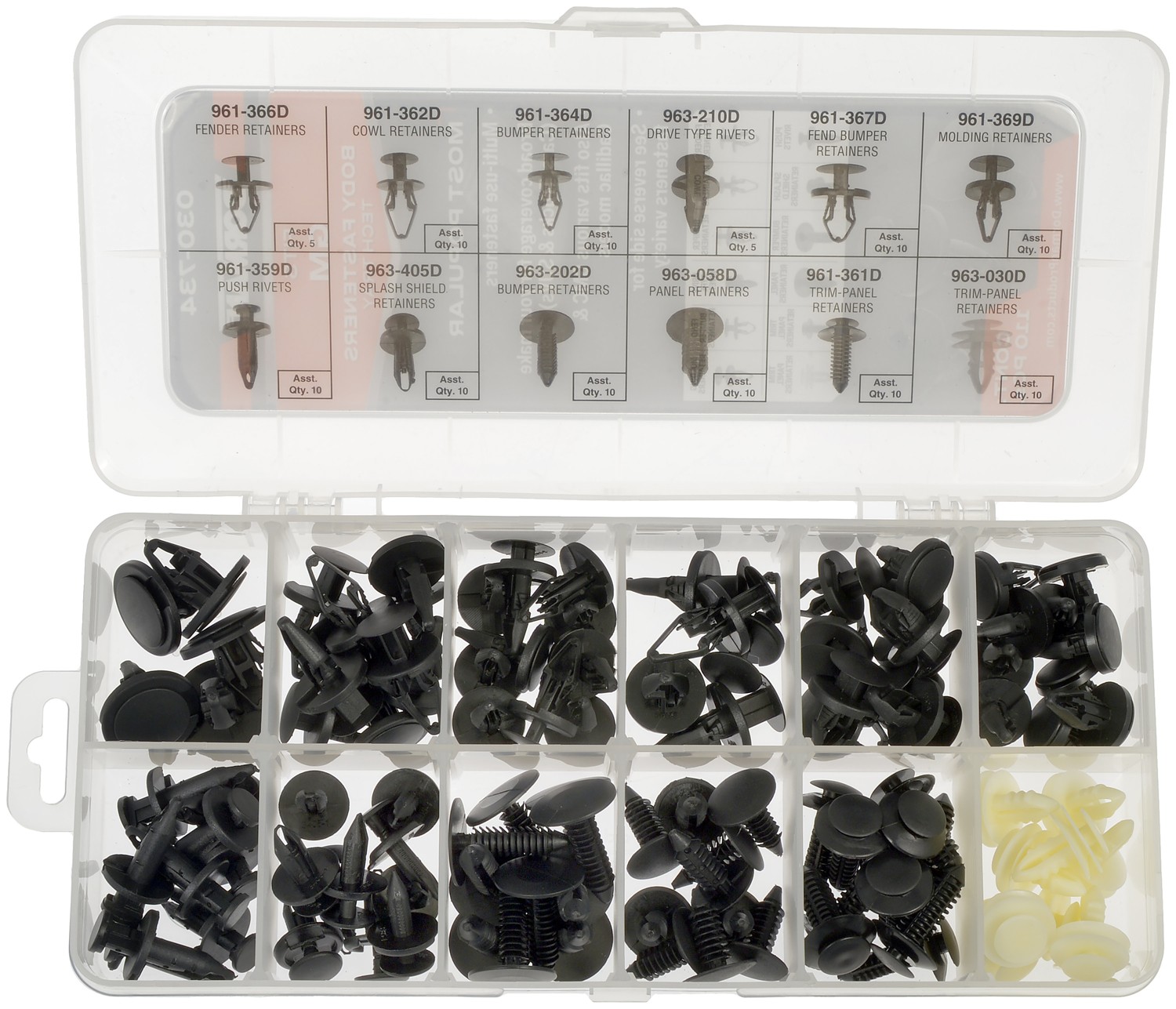 Dorman DOR-030-734 General Motors Body Fastener Tech Tray - Image 7