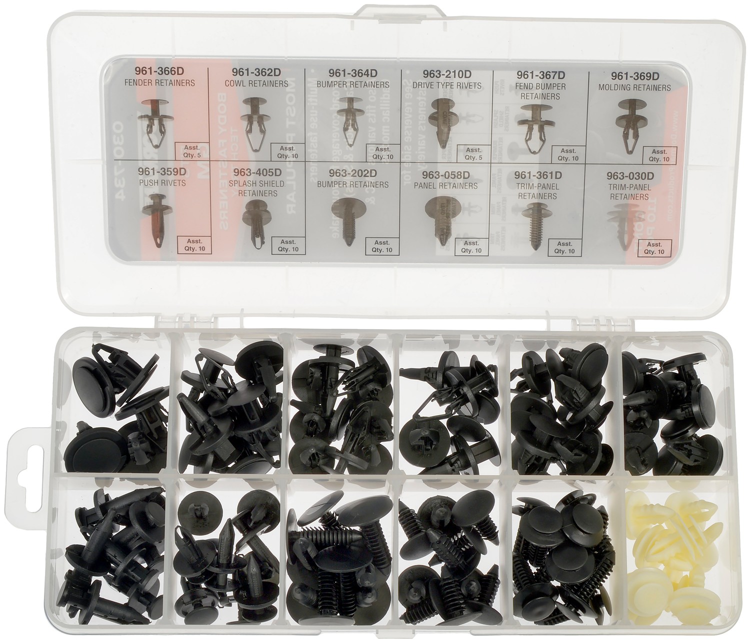 Dorman DOR-030-734 General Motors Body Fastener Tech Tray - Image 8