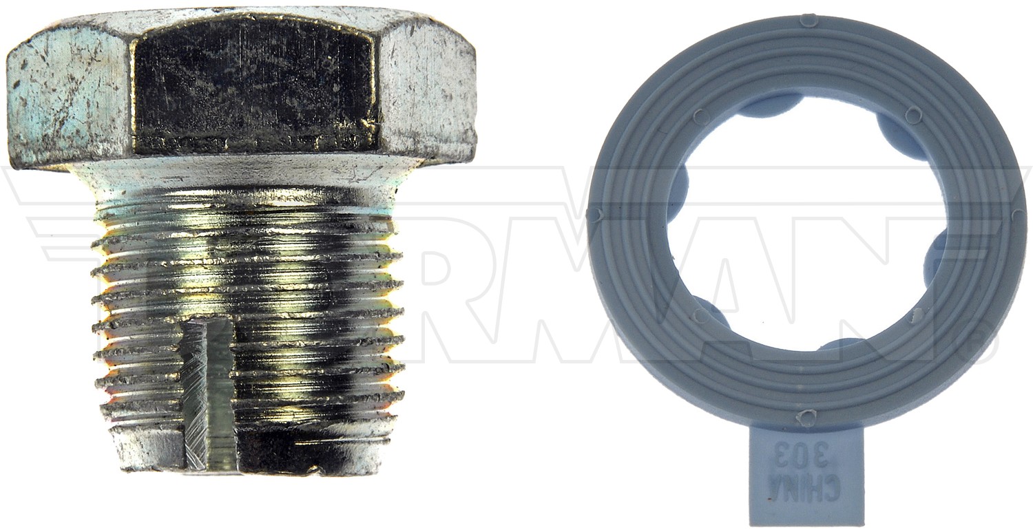 Dorman DOR-090-031CD Oil Drain Plug Oversize 1/2-20 D.O., Head Size 3/4 In.