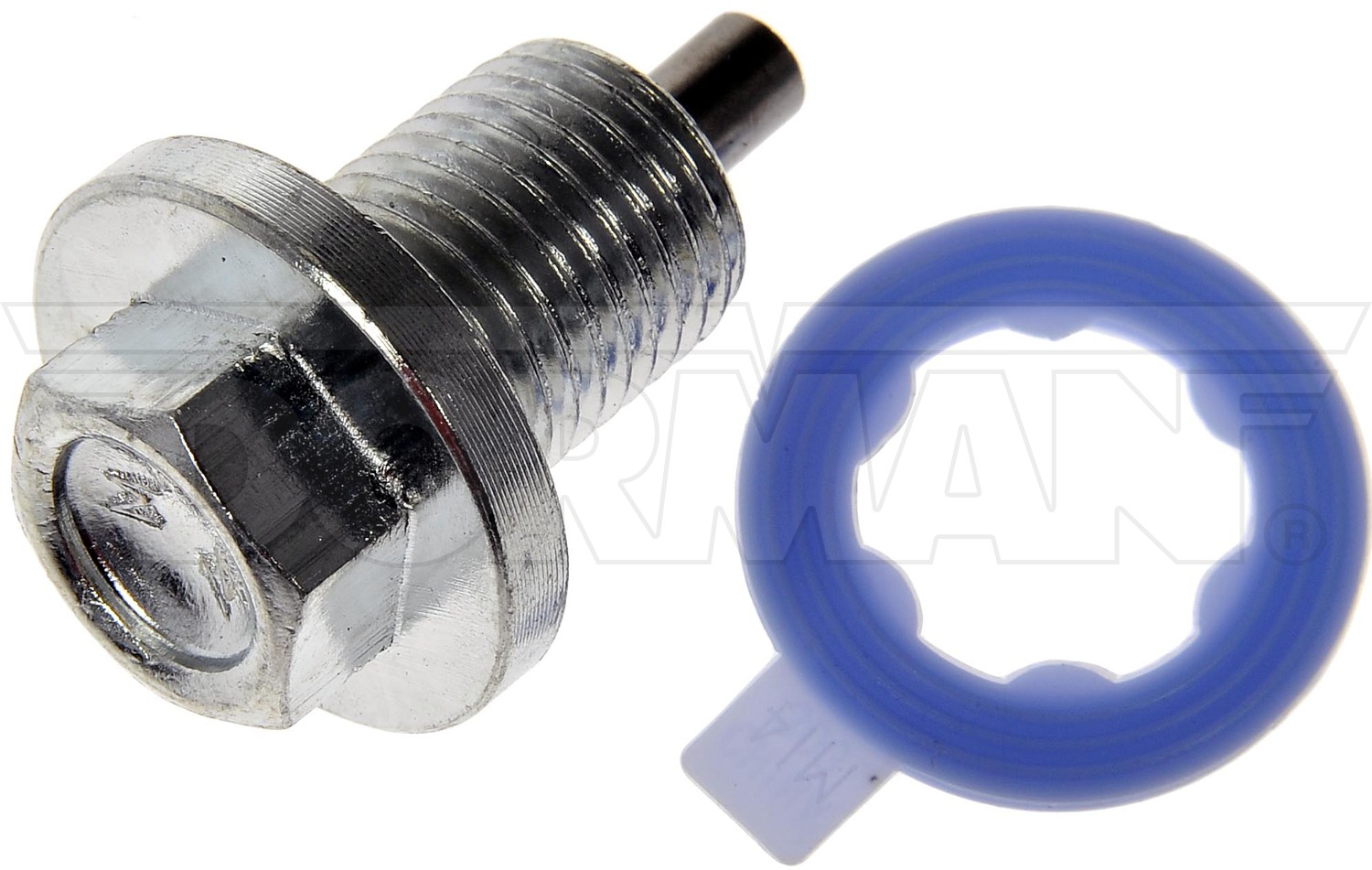 Dorman DOR-090-036CD Magnetic Oil Drain Plug M14-1.50, Head Size 14mm