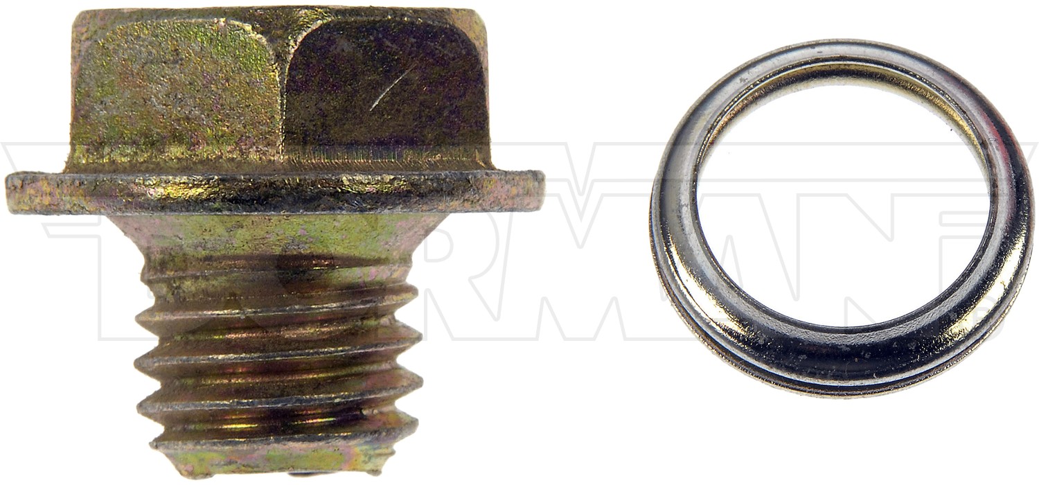 Dorman DOR-090-078CD Oil Drain Plug Transmission M10-1.50, Head Size 14mm