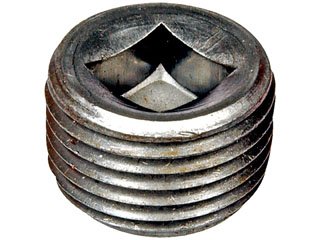 Dorman 090-092 Pipe Plug C.S. Square 1/2-14 Npt, Head Size 3/8 In.